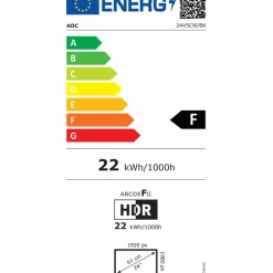 Monitor AOC 24V5CWBK 24" FHD IPS 75Hz 1ms FreeSync
