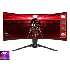 Monitor ASRock PG34WQ15R2B 34" VA 2K UltraWide 165Hz FreeSync Premium Curvo