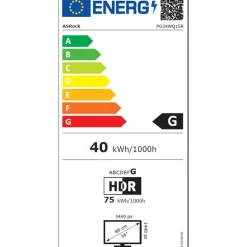 Monitor ASRock PG34WQ15R2B 34