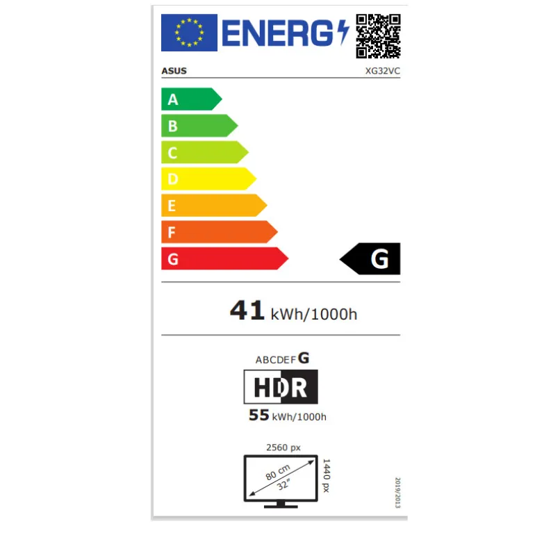 Monitor Asus ROG Strix XG32VC 32" QHD 2K VA 170Hz G-SYNC Compatible / Freesync Curvo