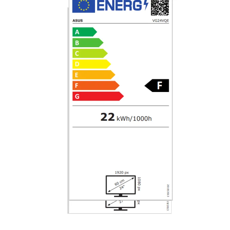 Monitor Asus TUF Gaming VG24VQE 24" FHD VA 165Hz FreeSync Premium Curvo