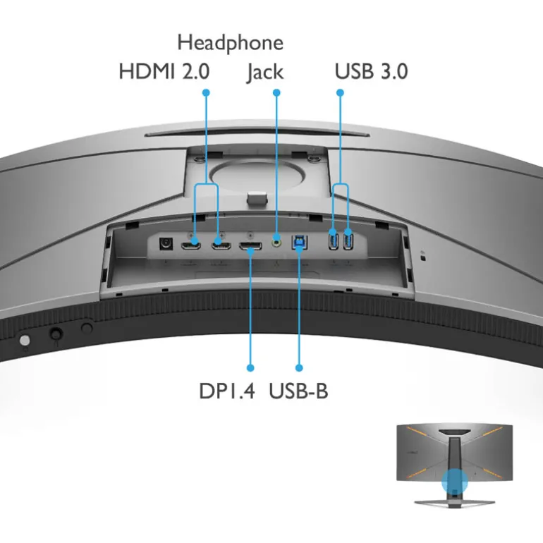 Monitor BenQ Mobiuz EX3410R 34'' UWQHD VA 144Hz HDR Curvo