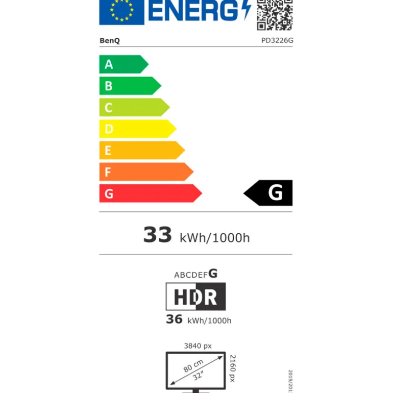 Monitor BenQ PD3226G 32" 4K IPS 144Hz 1ms HDR FreeSync