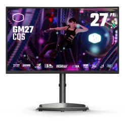 Monitor Cooler Master GM27-CQS 27" QHD 2K VA 170Hz FreeSync Curvo