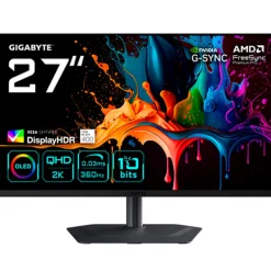 Monitor Gigabyte MO27Q3 27" QHD 2K QD-OLED 360Hz 0.03ms HDR FreeSync/G-Sync EK