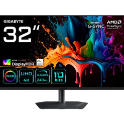 Monitor Gigabyte MO32U 32" UHD 4K QD-OLED 240Hz 0.03ms HDR FreeSync/G-Sync EK