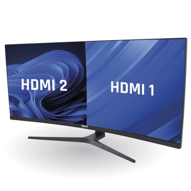 Monitor iggual IGG319543 34" UWQHD VA 165Hz 1ms FreeSync Curvo