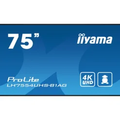 Monitor iiyama LH7554UHS-B1AG 75" 4K UHD IPS