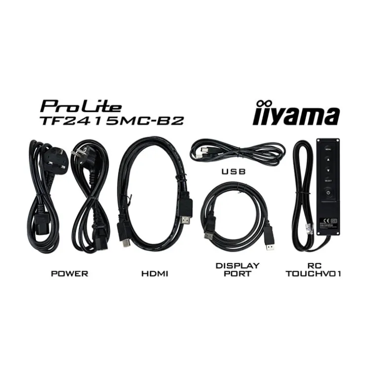 Monitor iiyama ProLite TF2415MC-B2 23.8" VA FHD Táctil