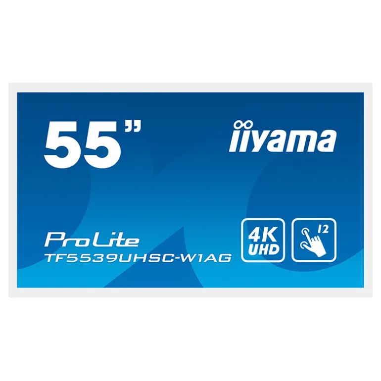 Monitor iiyama ProLite TF5539UHSC-W1AG 55" IPS UHD Táctil Blanco