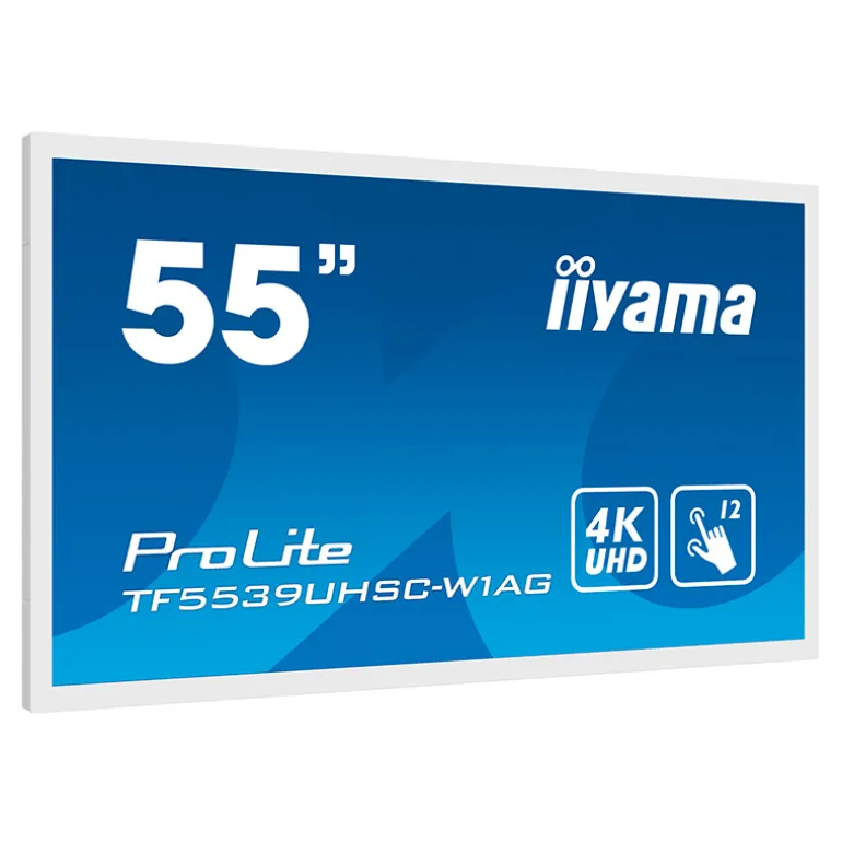 Monitor iiyama ProLite TF5539UHSC-W1AG 55" IPS UHD Táctil Blanco