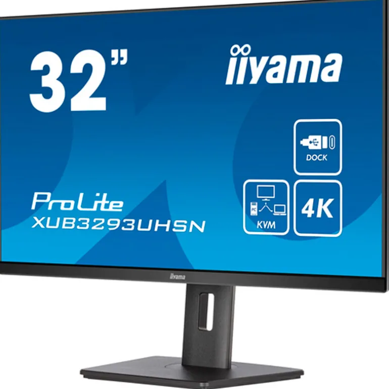 Monitor Iiyama ProLite XUB3293UHSN-B5 32" UHD 4K IPS 60Hz 4ms