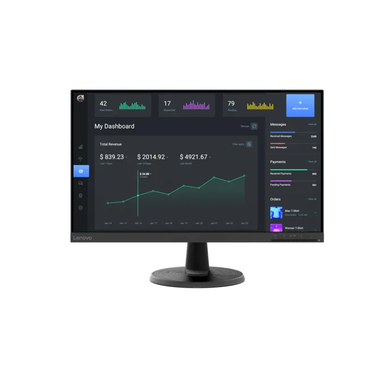 Monitor Lenovo C24-40 24" FHD VA 75Hz 4ms FreeSync