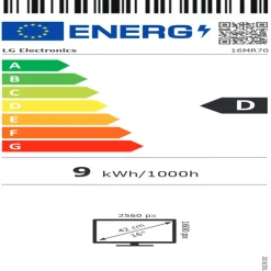 Monitor LG Gram +View 16MR70 16