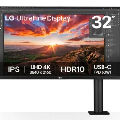 Monitor LG UltraFine 32UN880K-B 32" UHD 4K IPS 60Hz 5ms HDR FreeSync