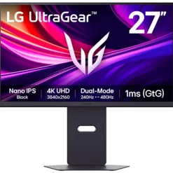 Monitor LG UltraGear 27G850A-B 27" UHD 4K IPS 240Hz 1ms HDR FreeSync/G-Sync