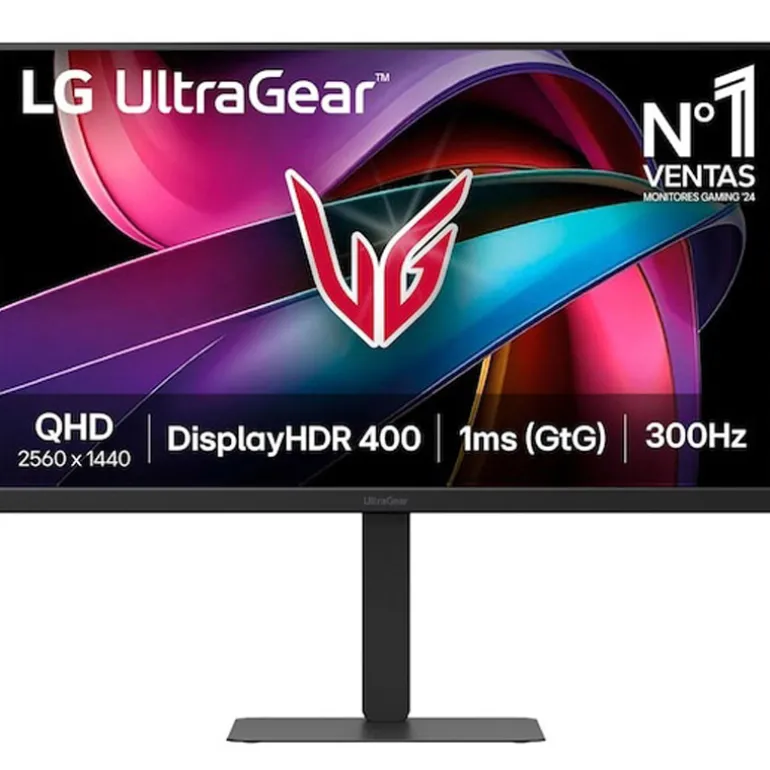 Monitor LG UltraGear 27G640A-B 27" QHD 2K IPS 300Hz 1ms HDR FreeSync/G-Sync