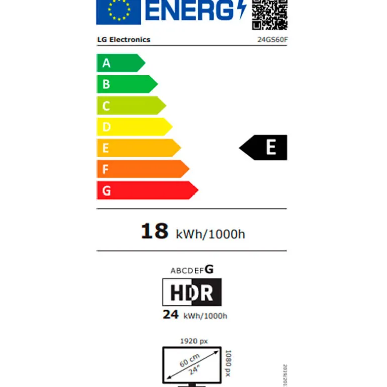 Monitor LG UltraGear 24GS60F-B 24" FHD IPS 180Hz 1ms HDR10 FreeSync/G-Sync