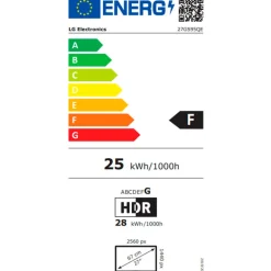 Monitor LG UltraGear 27GS95QE-B 27" QHD 2K OLED G3 240Hz 0.03ms HDR FreeSync/G-Sync