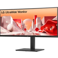 Monitor LG UltraWide 34BA85QE-B 34" UWQHD IPS 60Hz 5ms HDR Curvo