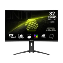 Monitor MSI MAG 321CUP 32" UHD 4K VA 160Hz 1ms HDR FreeSync Curvo