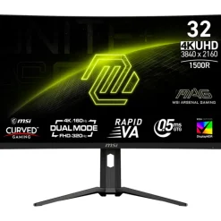 Monitor MSI MAG 321CUPDF 32" UHD 4K VA 320Hz 0.5ms HDR FreeSync Curvo