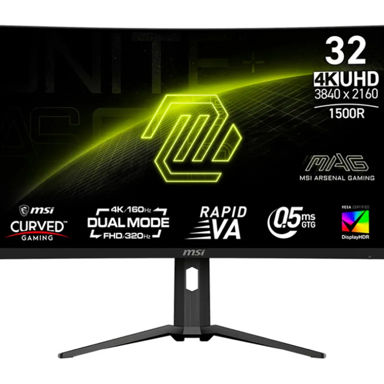 Monitor MSI MAG 321CUPDF 32" UHD 4K VA 320Hz 0.5ms HDR FreeSync Curvo