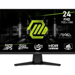 Monitor MSI MAG 244F 24" FHD IPS 200Hz 0.5ms HDR FreeSync