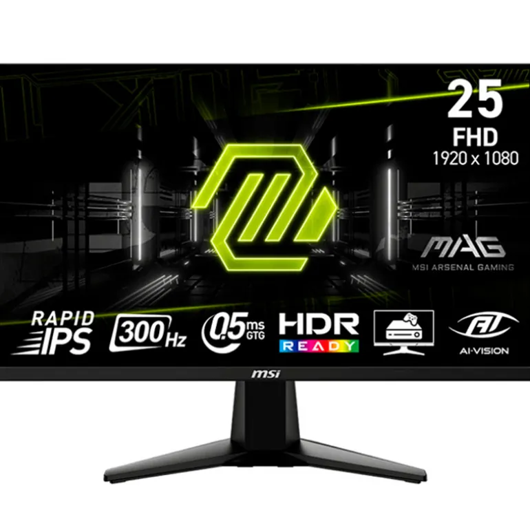 Monitor MSI MAG 255XF 24.5" FHD IPS 300Hz 0.5ms HDR FreeSync