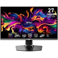 Monitor MSI MPG 271QRX 27" QHD 2K QD-OLED 360Hz 0.03ms HDR