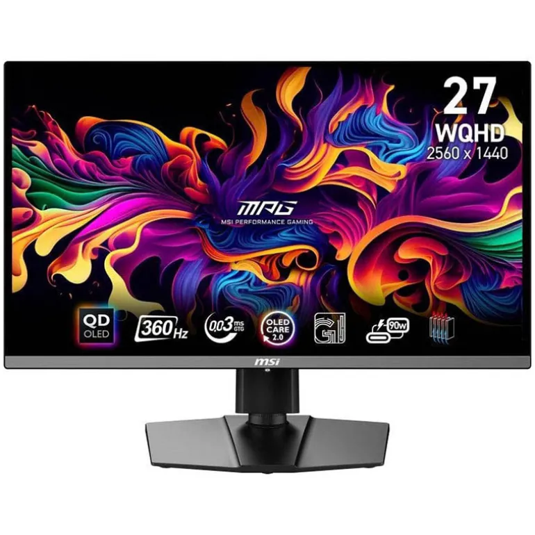 Monitor MSI MPG 271QRX 27" QHD 2K QD-OLED 360Hz 0.03ms HDR