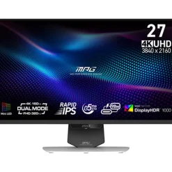 Monitor MSI MPG 274URDFW E16M 27" UHD 4K IPS Mini-LED Dual 160Hz/320Hz 0.5ms HDR