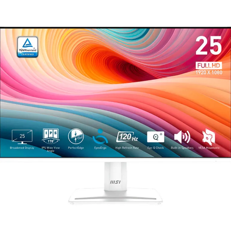 Monitor MSI PRO MP251W E2 25" FHD IPS 120Hz 4ms HDR