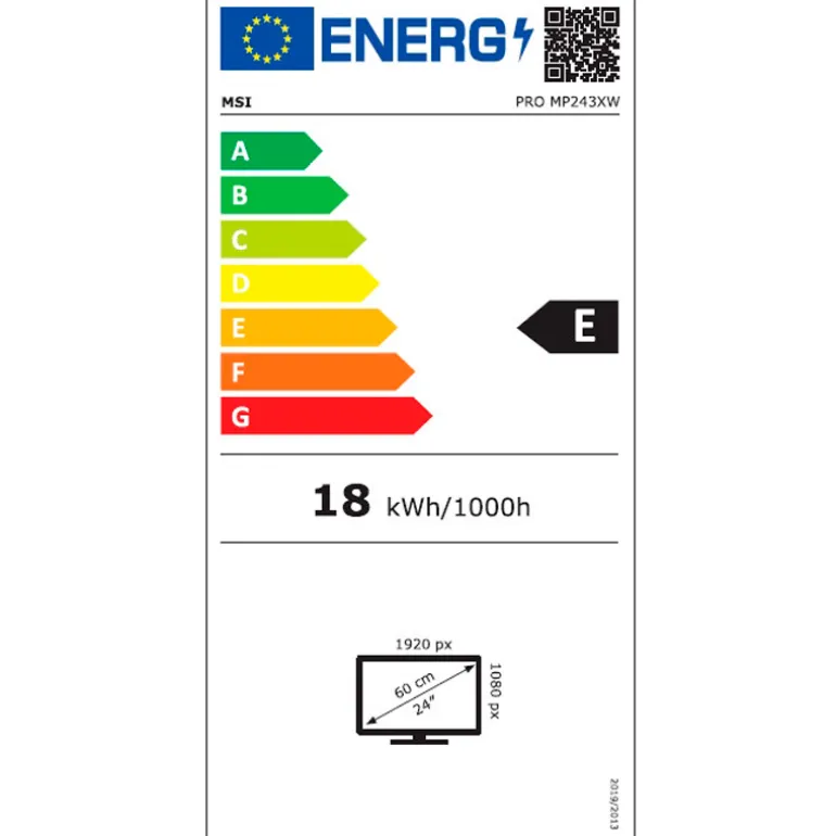 Monitor MSI PRO MP243XW 24" FHD IPS 100Hz 1ms