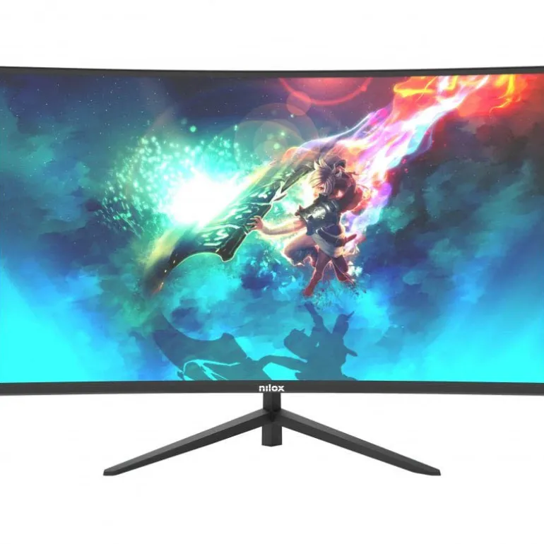 Monitor Nilox 272K14401 27" QHD 2K VA 144Hz 1ms Curvo