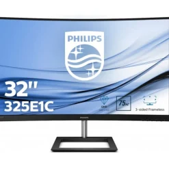Monitor Philips 325E1C 32" QHD 2K 75Hz FreeSync Curvo