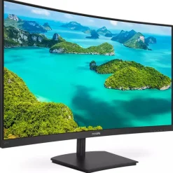 Monitor Philips 241E1SC 24'' FHD VA Curvo