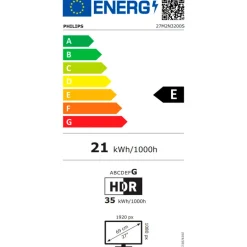 Monitor Philips Evnia 3000 27M2N3200S 27" FHD IPS 180Hz 0.5ms HDR
