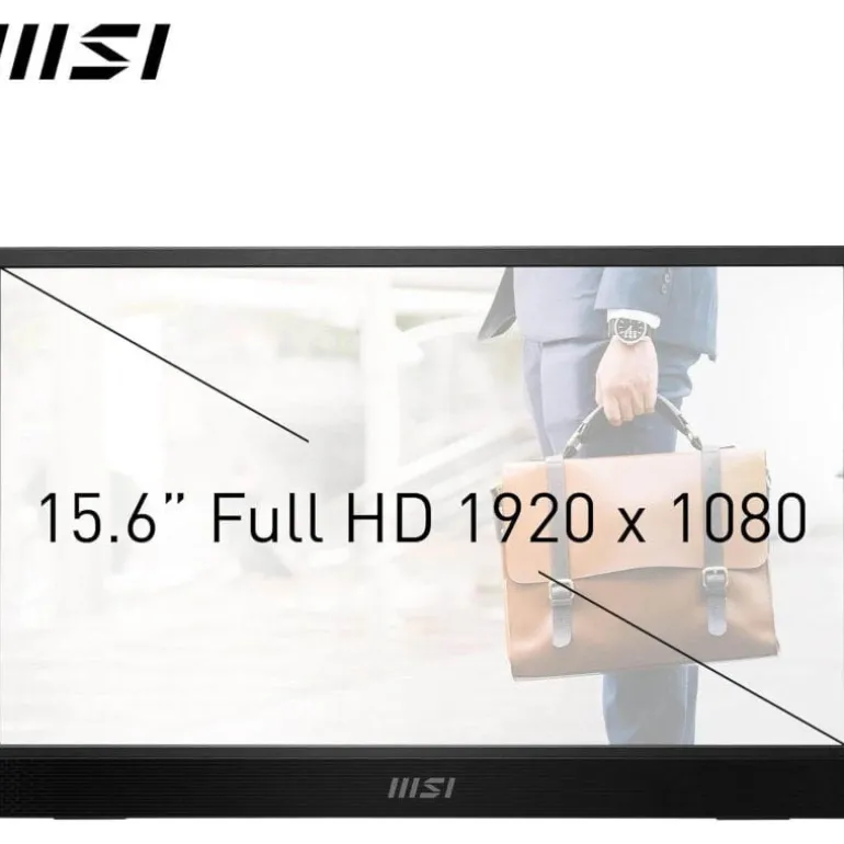 Monitor Portátil MSI MP161 E2 15.6" FHD IPS 60Hz 4ms