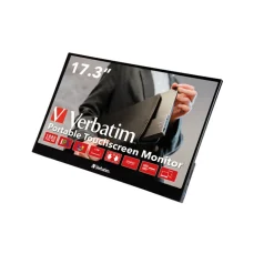 Monitor Portátil Verbatim PMT-17 17" FHD IPS 6ms HDR FreeSync Táctil Negro