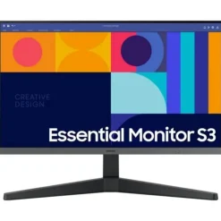 Monitor Samsung Essential S3 S27C330GAU 27" FHD IPS 100Hz 4ms FreeSync Negro