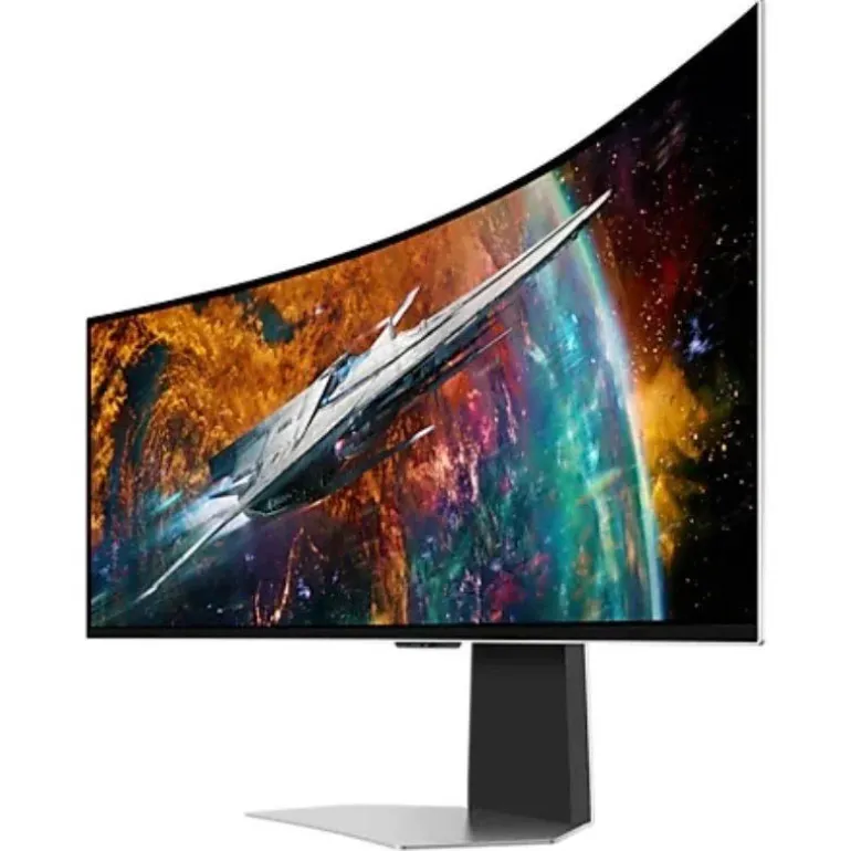 Monitor Samsung Odyssey G9 S49CG954SU 49" DQHD OLED 240Hz 0.03ms HDR10+ FreeSync Curvo Plata