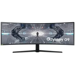 Monitor Samsung Odyssey G9 LC49G93TSSPXEN 49" DQHD VA QLED 240Hz 1ms HDR1000 G-Sync Curvo