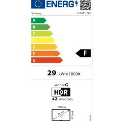 Monitor Samsung Odyssey G5 G51C LS32CG510EUXEN 32" QHD 2K VA 165Hz 1ms HDR FreeSync