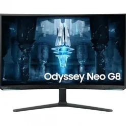 Monitor Samsung Odyssey Neo G8 LS32BG850NPXEN 32" UHD 4K QLED 240Hz FreeSync Curvo