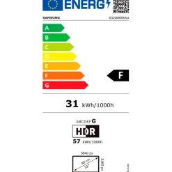 Monitor Samsung ViewFinity S8 S80D 32" UHD 4K VA 60Hz 5ms HDR
