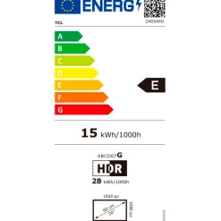 Monitor TCL 24G54 24" FHD VA Mini LED 100Hz 5ms HDR