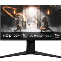 Monitor TCL 27R83U 27" UHD 4K VA QD-Mini LED 160Hz 1ms HDR FreeSync