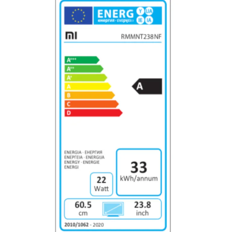 Monitor Xiaomi Mi Desktop 1C 23.8'' FHD IPS