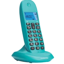 Motorola C1001 LB+ DECT Turquesa - Teléfono Inalámbrico